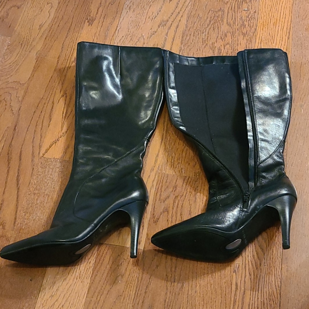 Nine West black knee high boots 7.5M